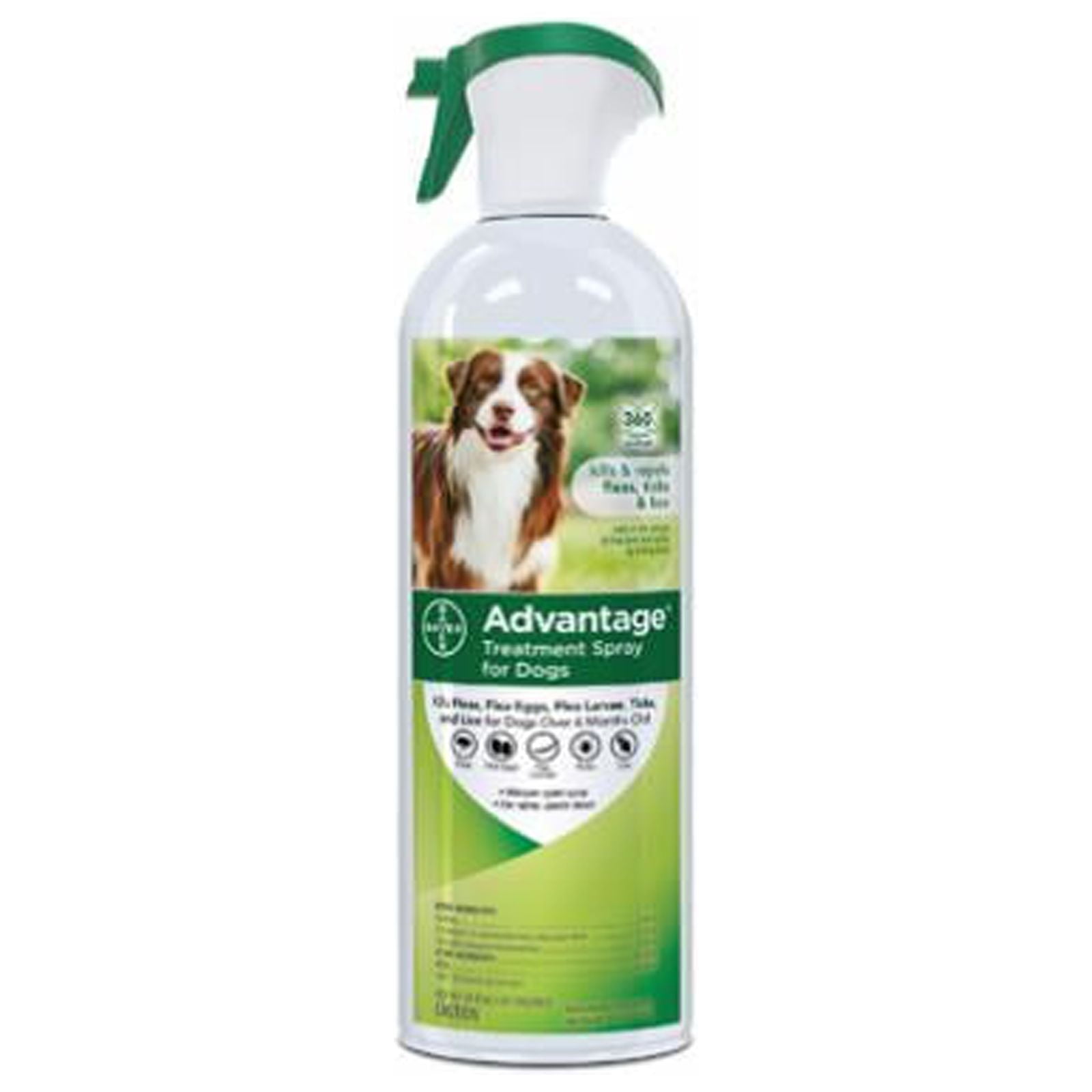 Picture of Bayer HealthCare BY11347 Advantage Flea & Tick Treatment Dog Spray 360 Degrees Coverage - 15 oz