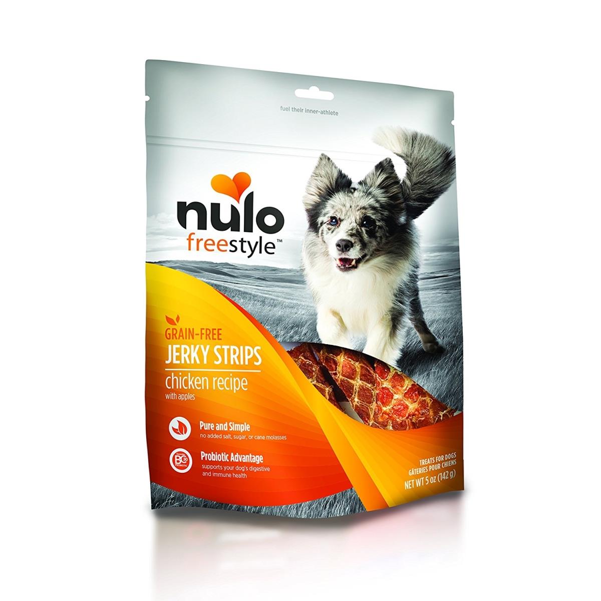 Picture of Nulo ND02128 Free Style Dog Jerky Chicken Apple - 5 oz