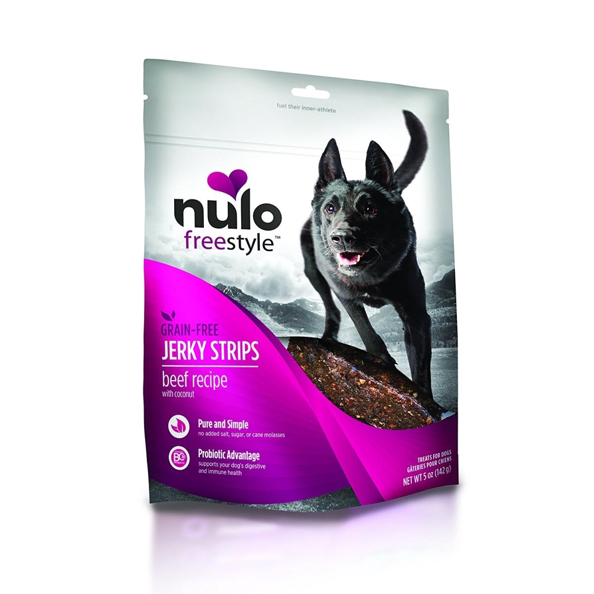 Picture of Nulo ND02130 Free Style Dog Jerky Beef Coconut - 5 oz