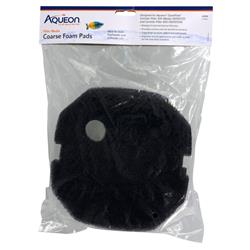 Picture of Aqueon AG00021 Quiteflow Cansiter Coarse Foam Filter Pad&#44; Black - Medium & Large&#44; 2 Count
