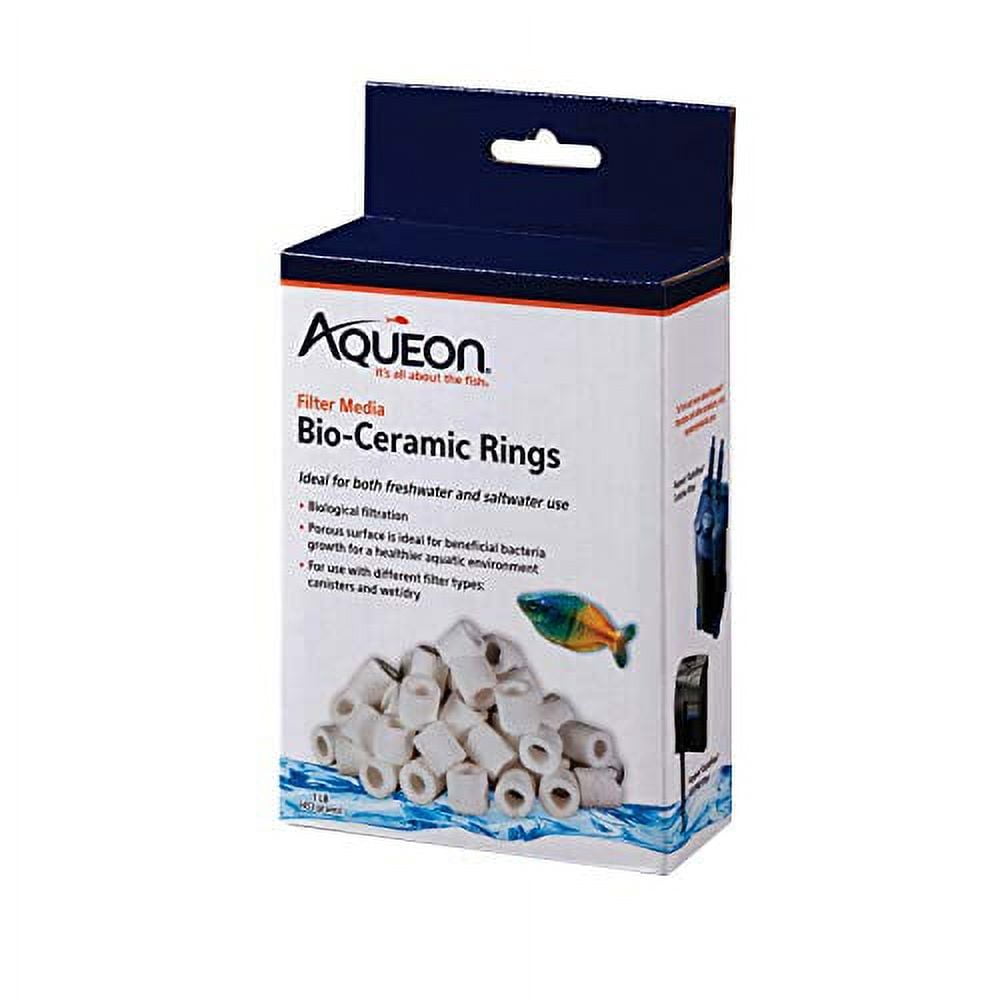 Picture of Aqueon AG07316 Quietflow Bio-Ceramic Filter Rings - 1 lbs