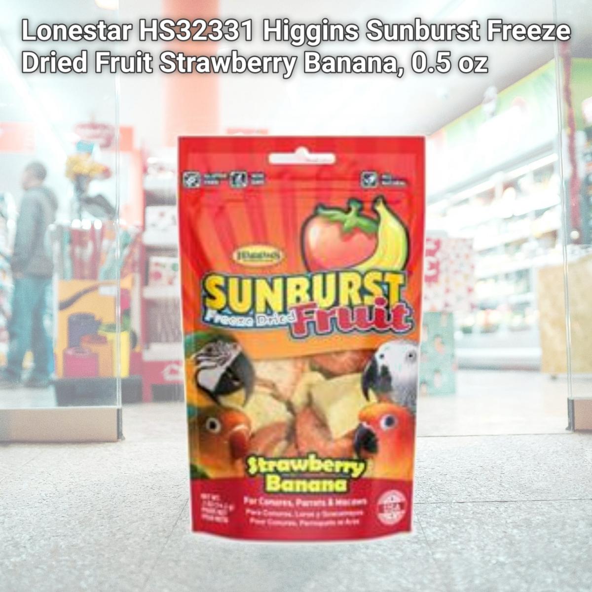 Picture of Lonestar HS32331 Higgins Sunburst Freeze Dried Fruit Strawberry Banana, 0.5 oz