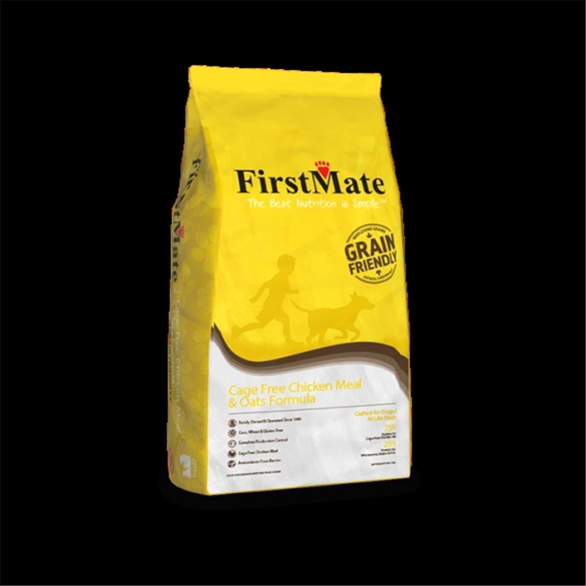 Picture of FirstMate FI10102 Grain Friendly Cage Free Chicken Meal & Oats Formula for Dog - 25 lbs