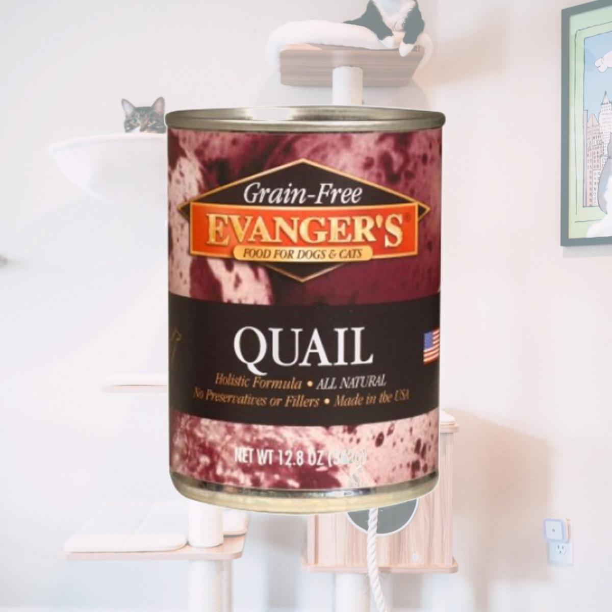 Picture of Evangers EG31209 13 oz Grain-Free Quail Canned Dog & Cat Food