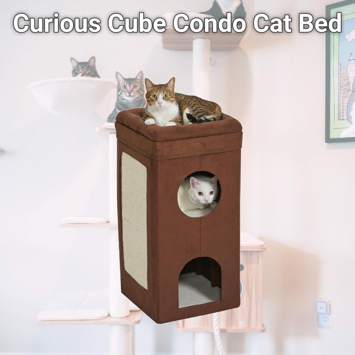 Picture of Midwest Metal Products MW02308 Curious Cube Condo Cat Bed