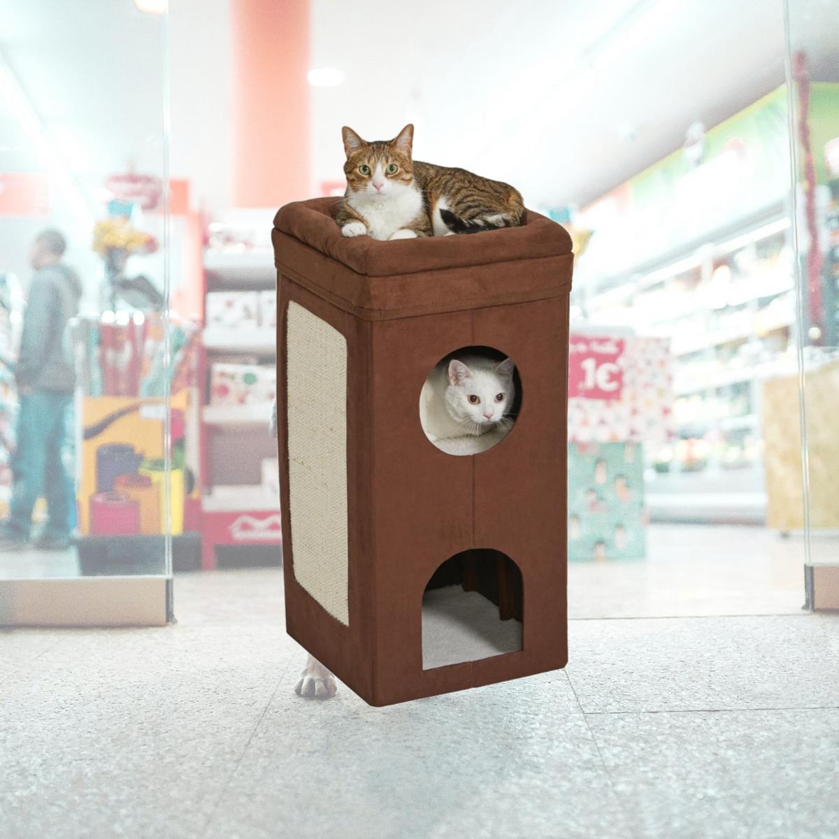 Picture of Midwest Metal Products MW02308 Curious Cube Condo Cat Bed