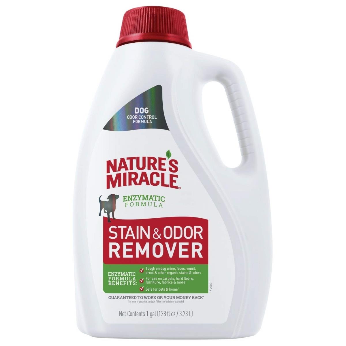 Picture of Natures Miracle NM98151 Dog Stain & Odor Remover - 128 oz Pour