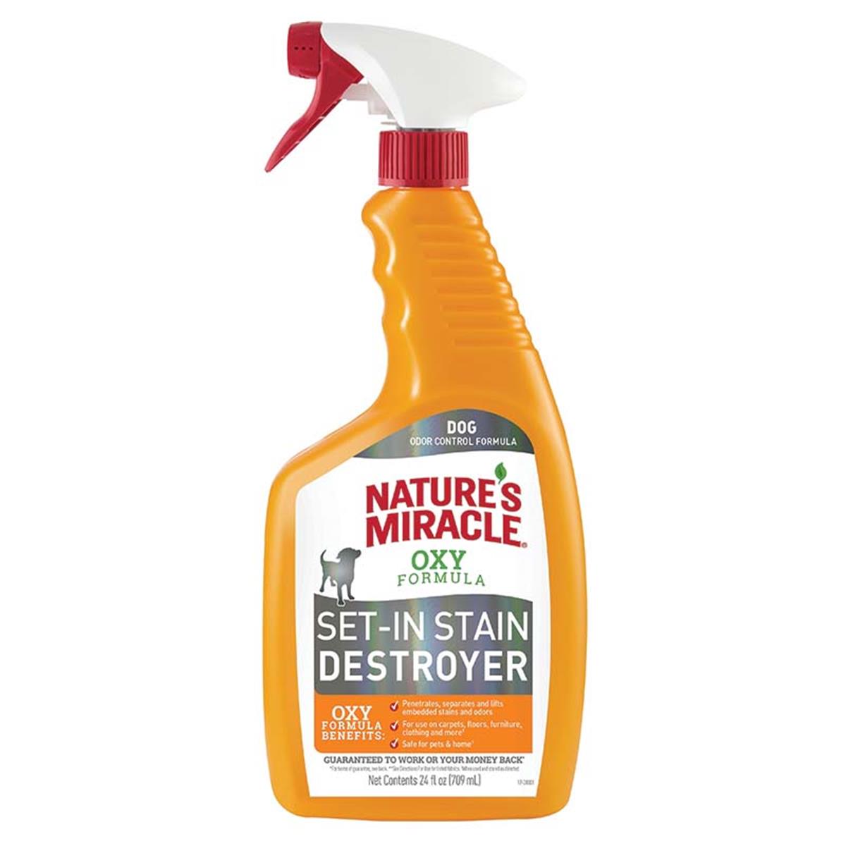 Picture of Natures Miracle NM98172 24 oz Dog Oxy Stain Destroyer