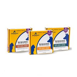 AA00259 8 oz Raw Goat Milk Cheese Treat with Blueberries