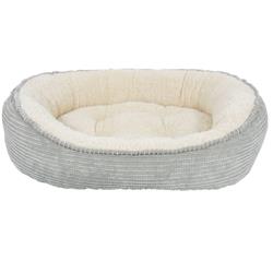 Picture of Arlee Home Fashions AR07245 Cody Cuddler Cat Bed - Grey&#44; Medium