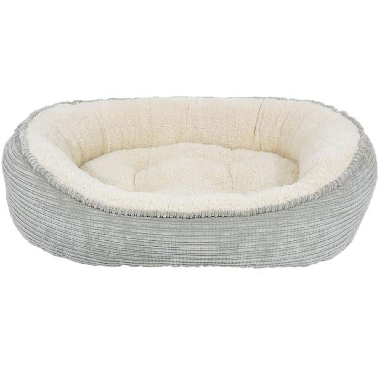 Picture of Arlee Home Fashions AR07246 Cody Cuddler Cat Bed - Grey&#44; Large
