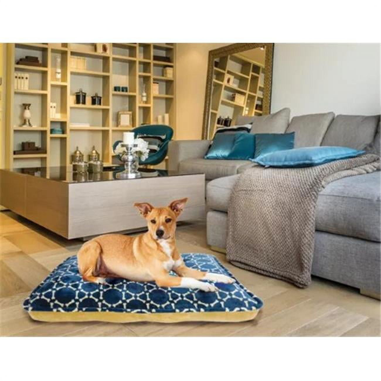 Picture of Arlee Home Fashions AR07614 Bella Orthopedic Waterproof Mattress Dog Bed&#44; Medium