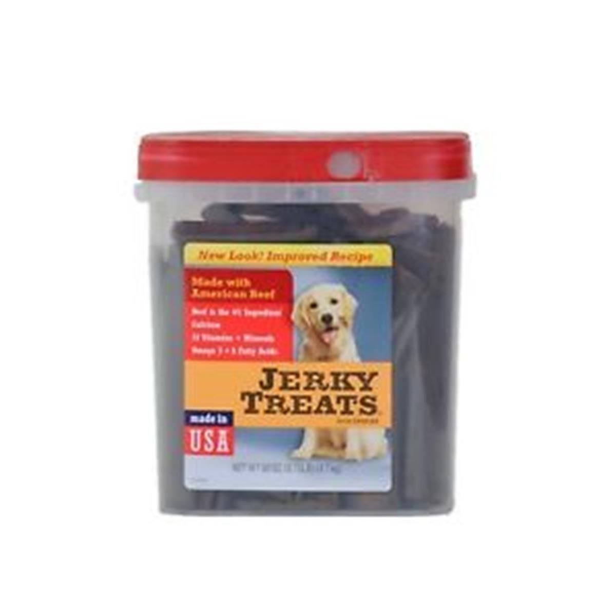 Picture of Midwestern Pet Food PF72700 25 oz Brunos Jerky Strips Dog Treats