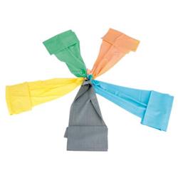 4 ft. x 6 in. Resistance Stretch Band with Medium, Peach