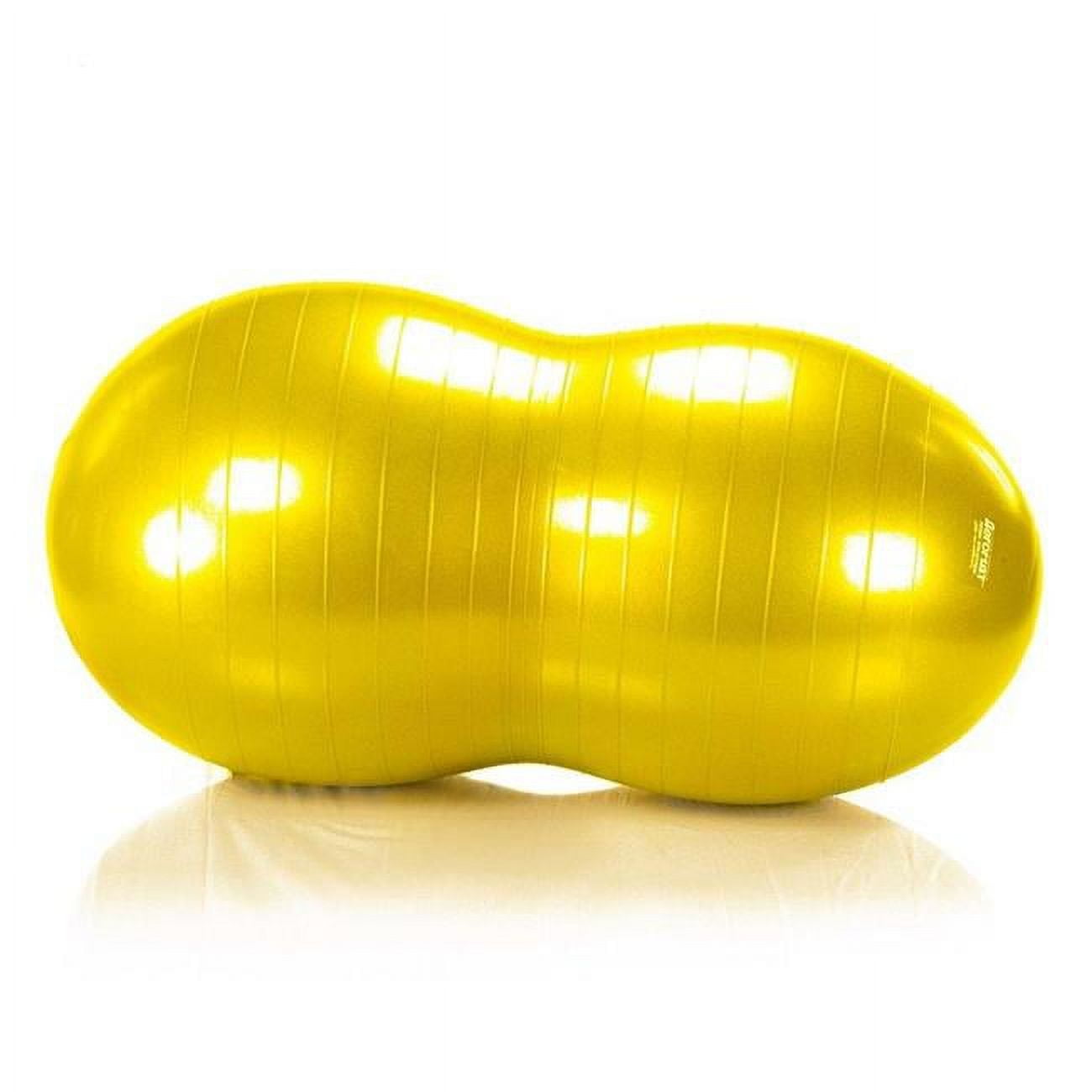 Picture of AGM Group 35248 70 cm Aero Mat Therapy Peanut Ball Burst Resistance, Yellow