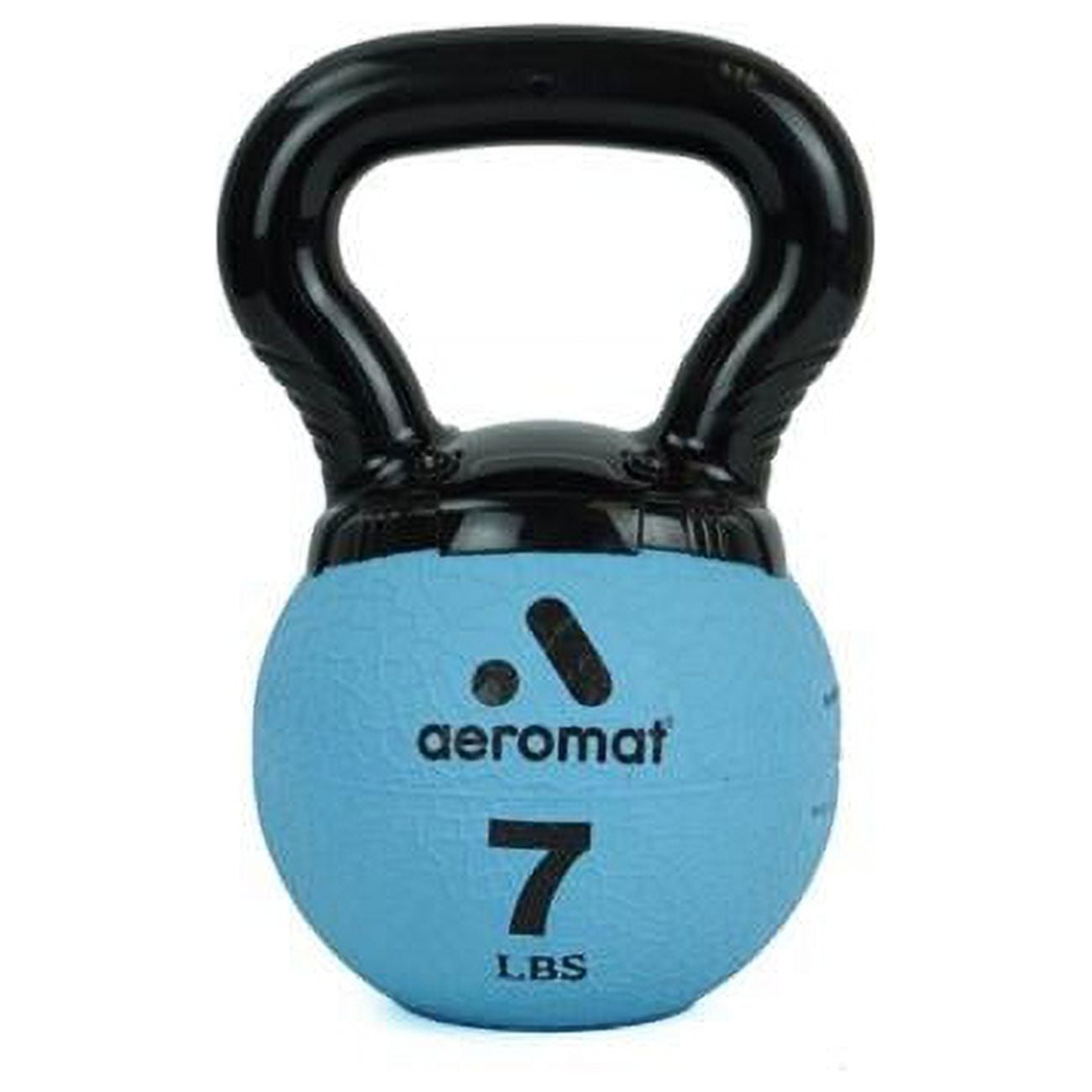 Picture of AGM Group 35824 7 lbs 2021 Aeromat Elite Mini Kettlebell Medicine Ball, Light Blue - New Handle