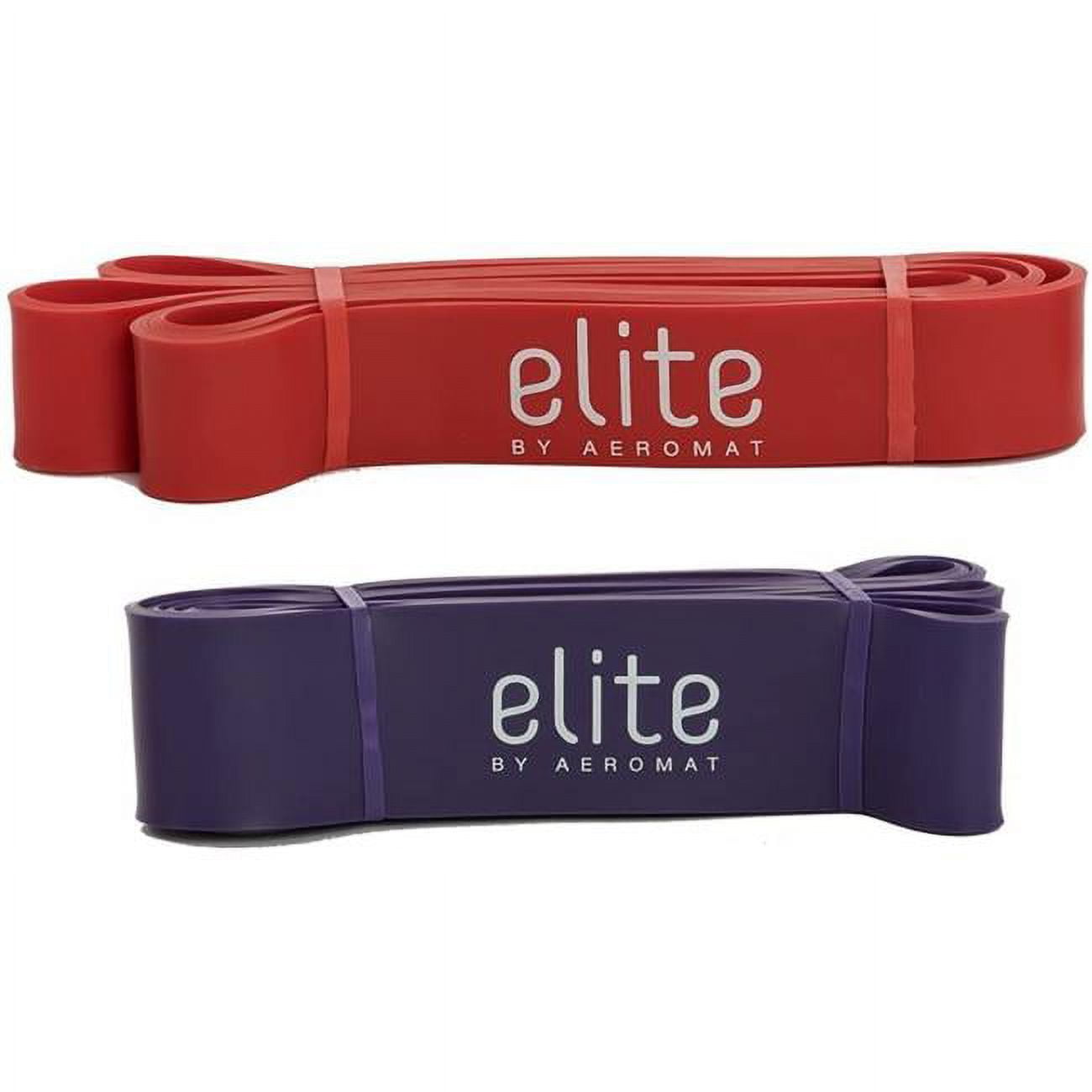 Picture of AGM Group 36622 Aeromat Elite Power Band Bundle&#44; Red & Purple - Heavy