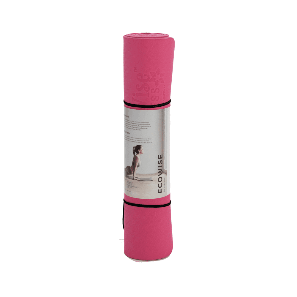 Picture of AGM Group 88134 0.25 in. Eco Wise Premium Yoga & Pilates Mat with Carring String&#44; Pink