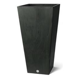 17341 32 x 16.25 x 16.25 in. Valencia Square Planter, Black
