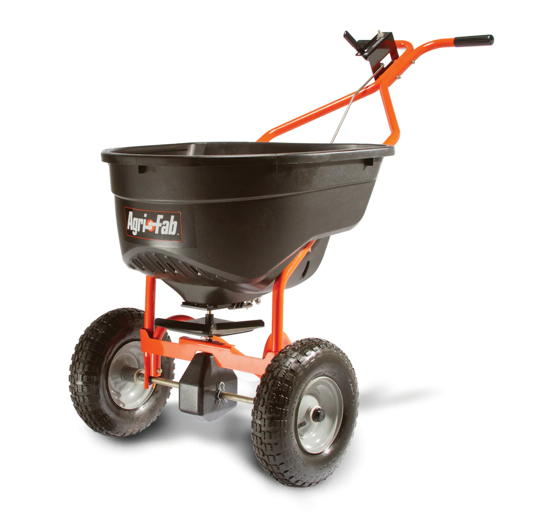 130lb Capacity Broadcast Push Spreader