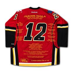 Picture of Jarome Iginla Career Jersey