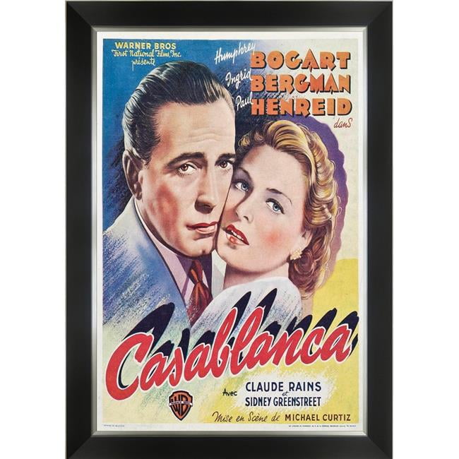 Picture of Autograph Authentic AAAPM32507 Casablanca - Vintage Movie Poster