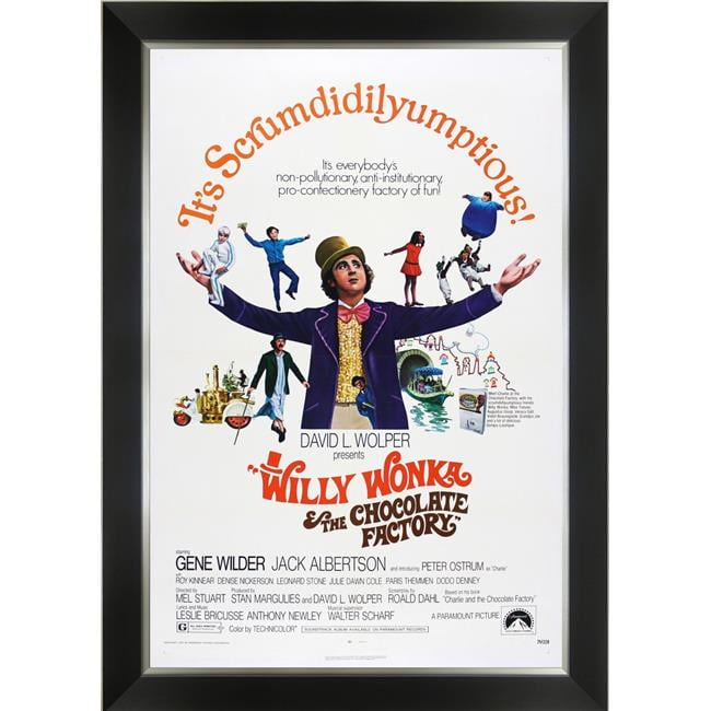 Picture of Autograph Authentic AAAPM32515 Willy Wonka & The Chocolate Factory - Vintage Movie Poster
