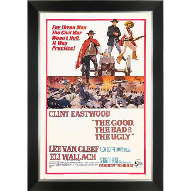 Picture of Autograph Authentic AAAPM32521 The Good&#44; The Bad & The Ugly - Vintage Movie Poster