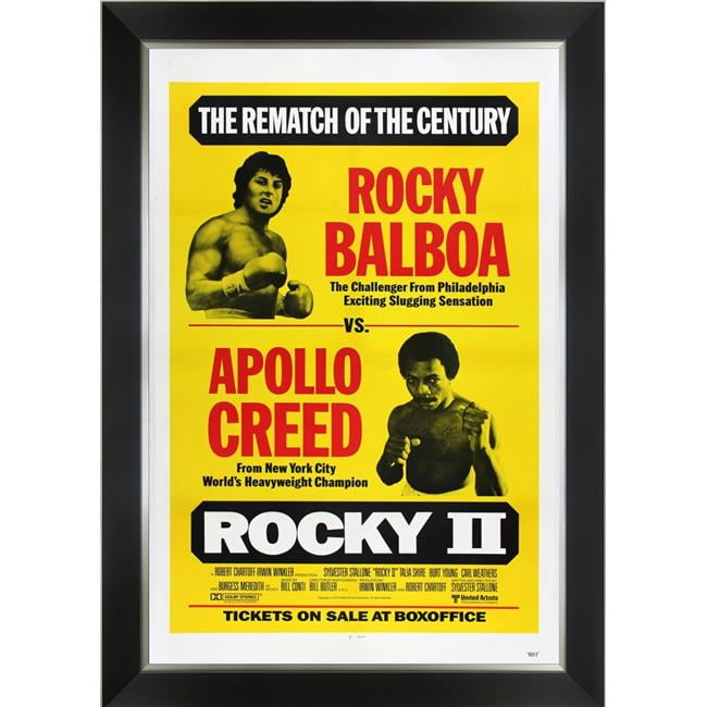 Picture of Autograph Authentic AAAPM32524 Rocky II - Vintage Movie Poster