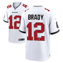 Picture of Tom Brady Tampa Bay Buccaneers Signed White Jersey