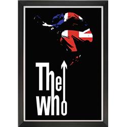 Picture of Autograph Authentic AAAPM32771 The Who Pete Townshend Jump Framed Pop Art