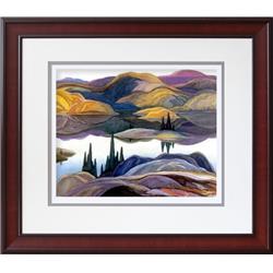 Picture of Autograph Authentic AAAPA32921 35 x 32 in. Mirror Lake Group of Seven by Franklin Carmichael Art Print
