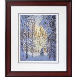 Picture of Autograph Authentic AAAPA32924 35 x 32 in. Winter Wonderland Group of Seven by Lawren Harris Art Print