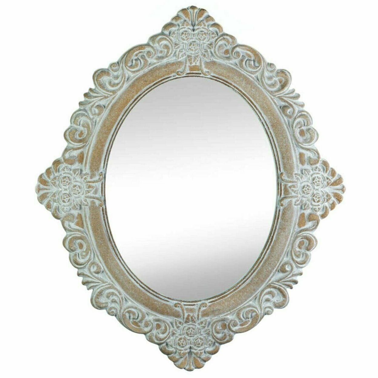 Picture of AEWholesale 10017104 Vintage Look Taupe Amelia Mirror