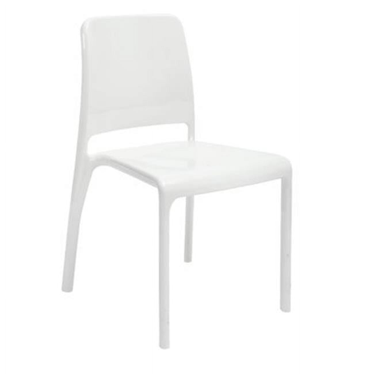 Picture of Alba CHPOSTERBC Poster Reception Chair, White - Set of 4