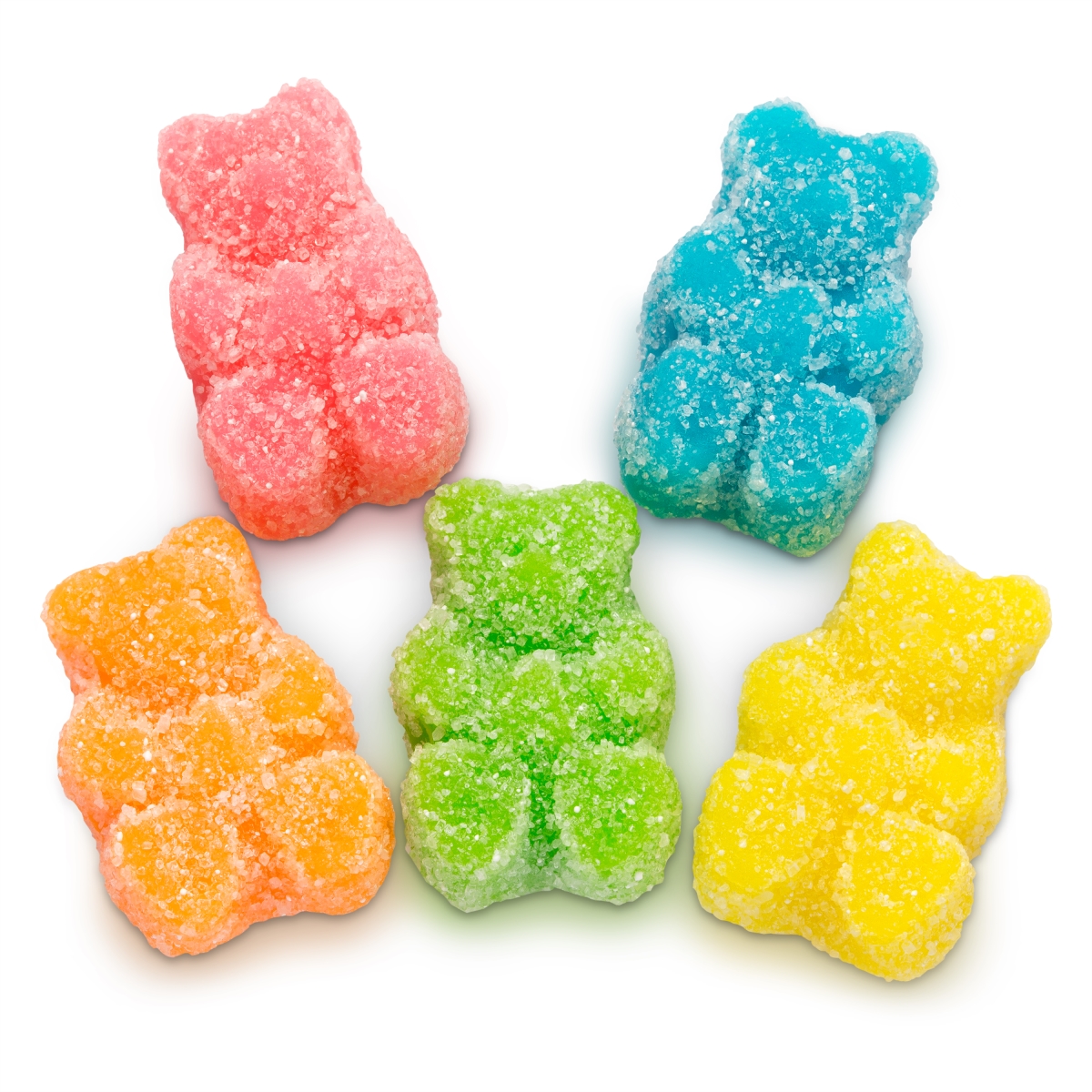 50133 4.5 lbs Gummi Beep Bears, Assorted Color - Pack of 4