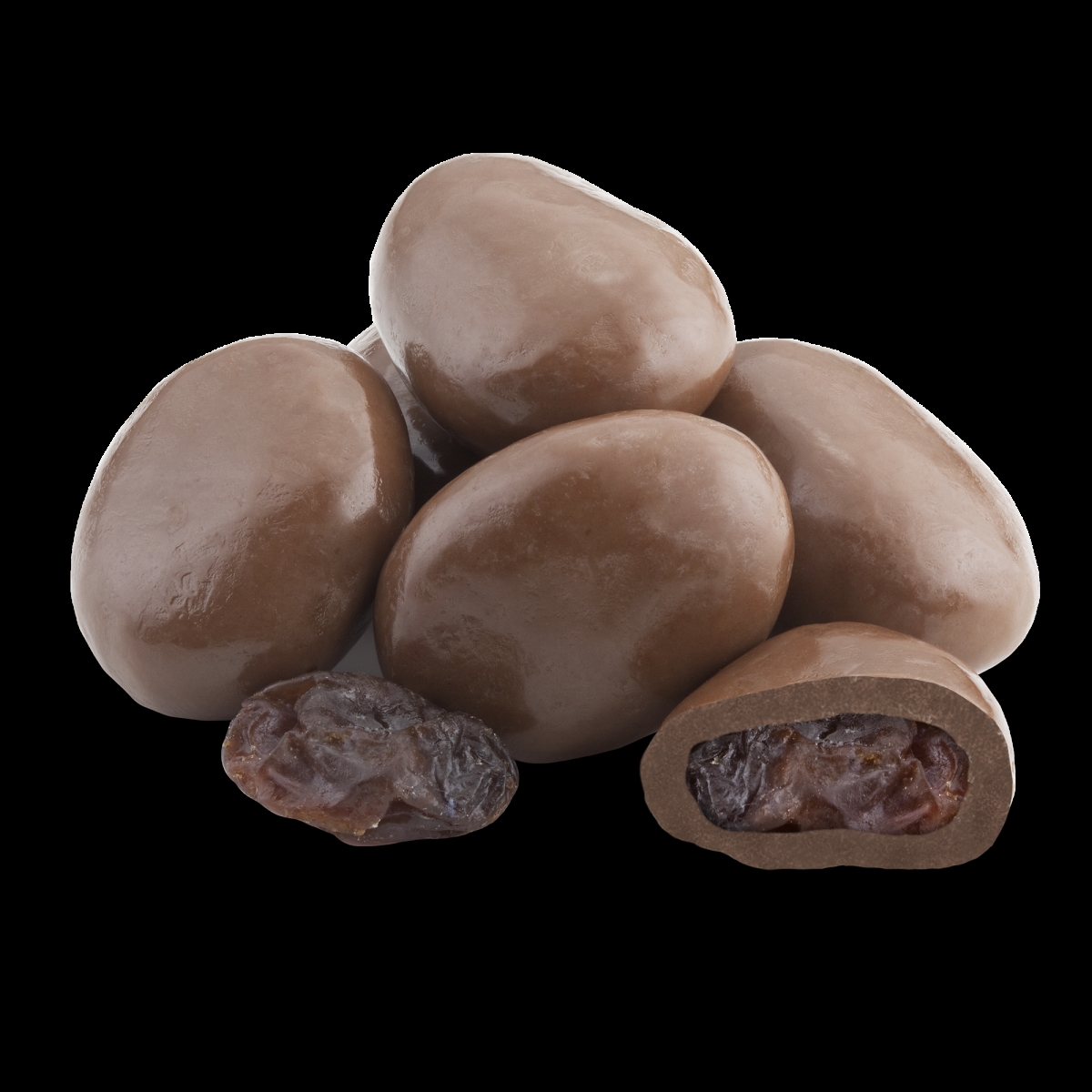 201001 11 lbs Milk Chocolate Raisins