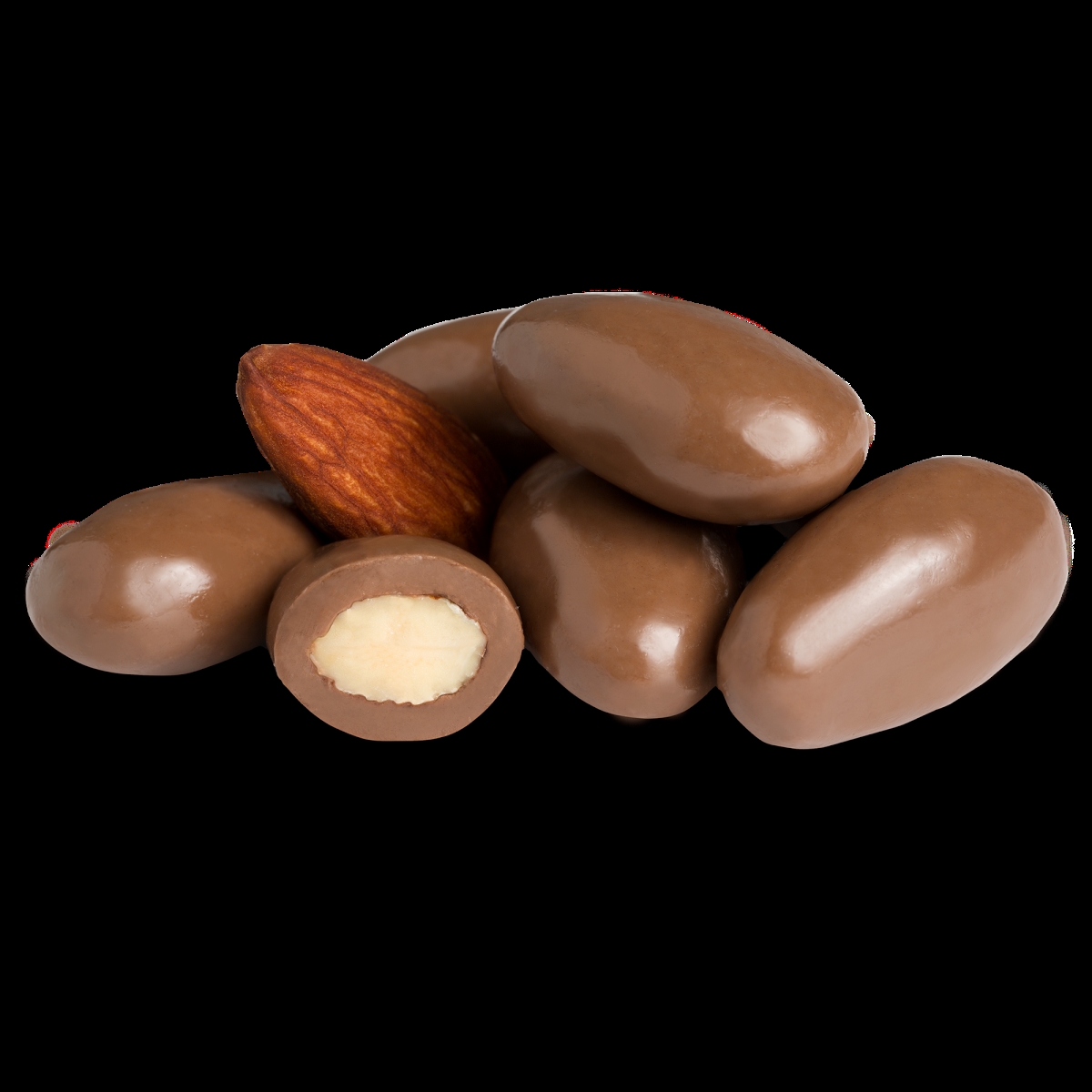 201003 11 lbs Milk Chocolate Almonds