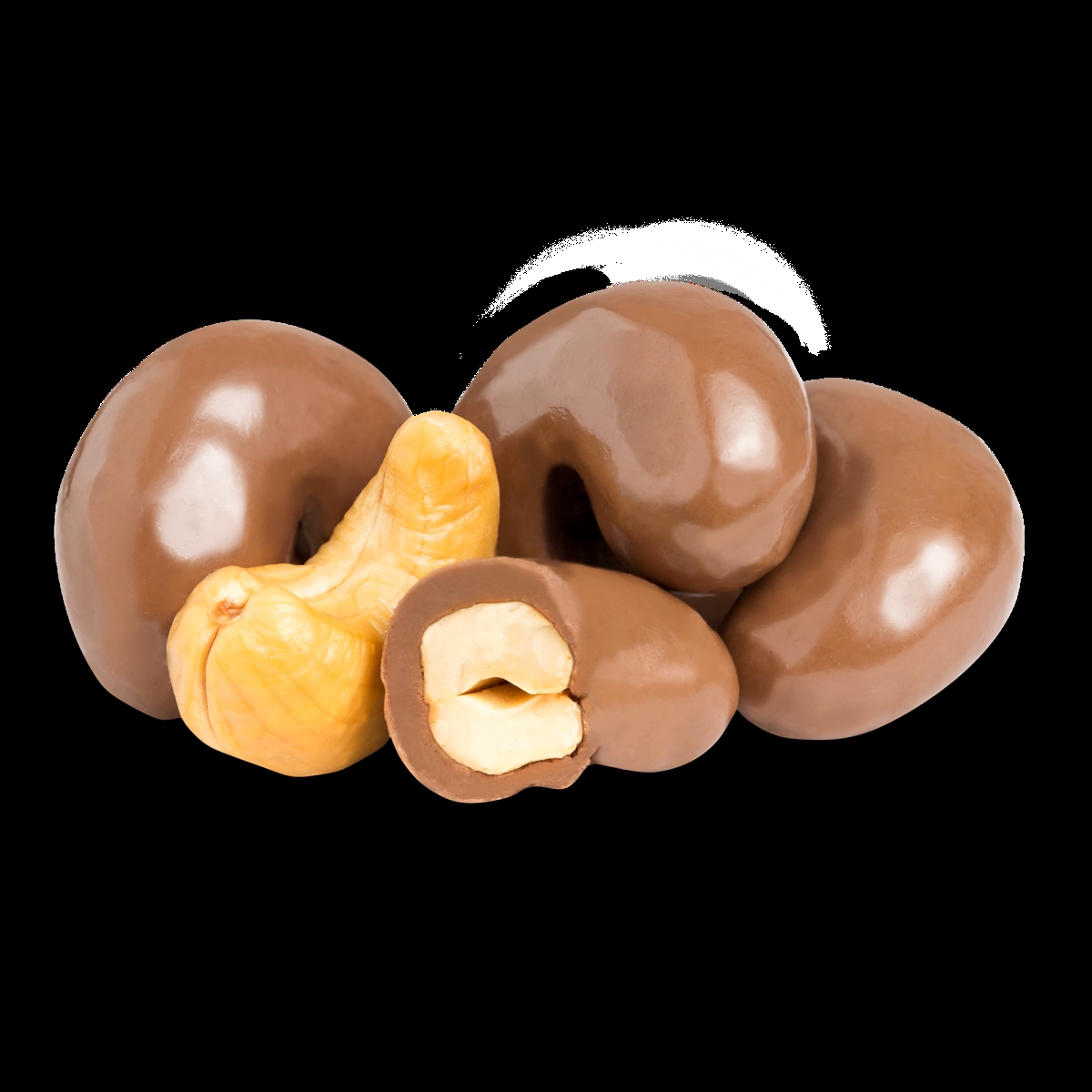 201004 11 lbs Milk Chocolate Cashews