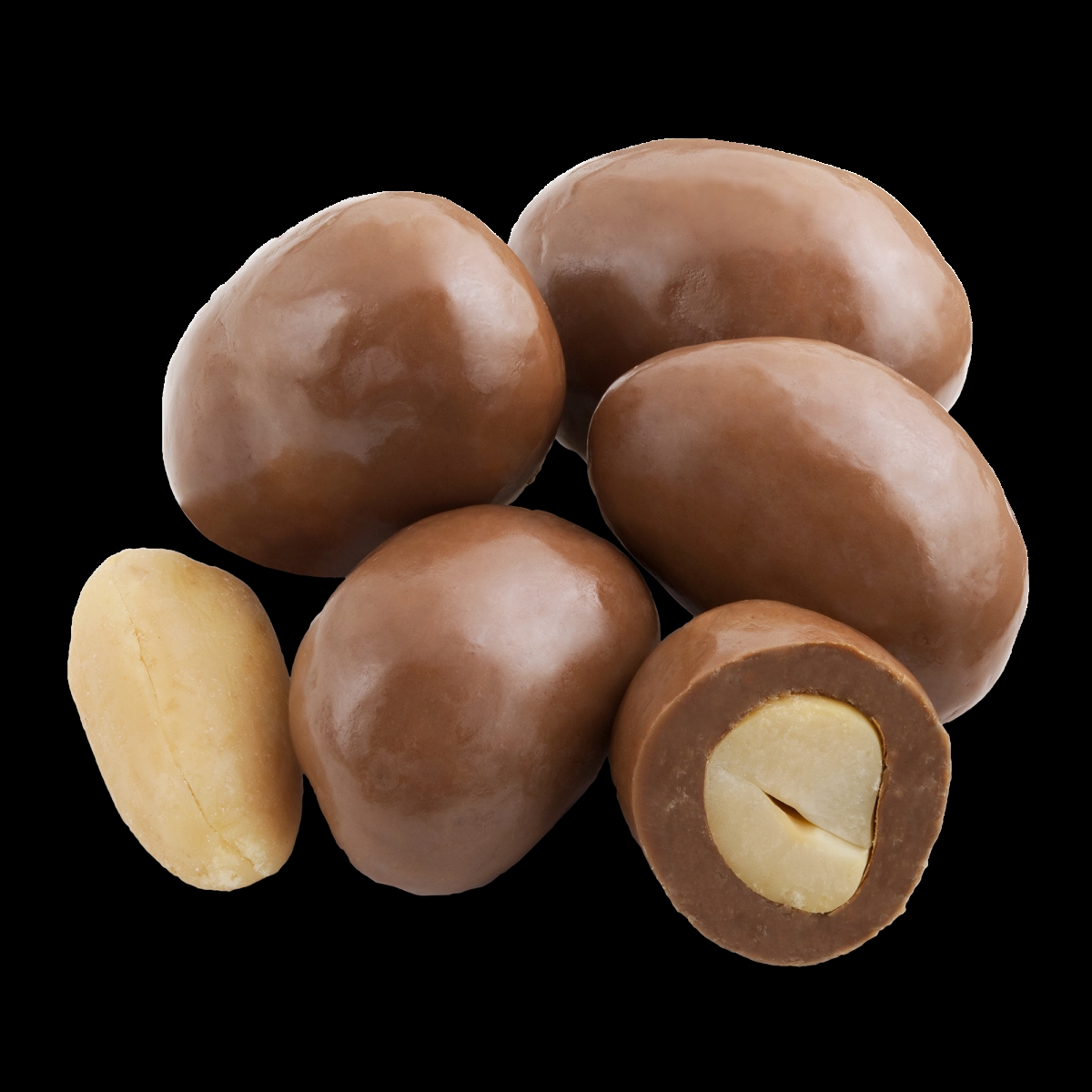 201006 11 lbs Milk Chocolate Panned Peanuts