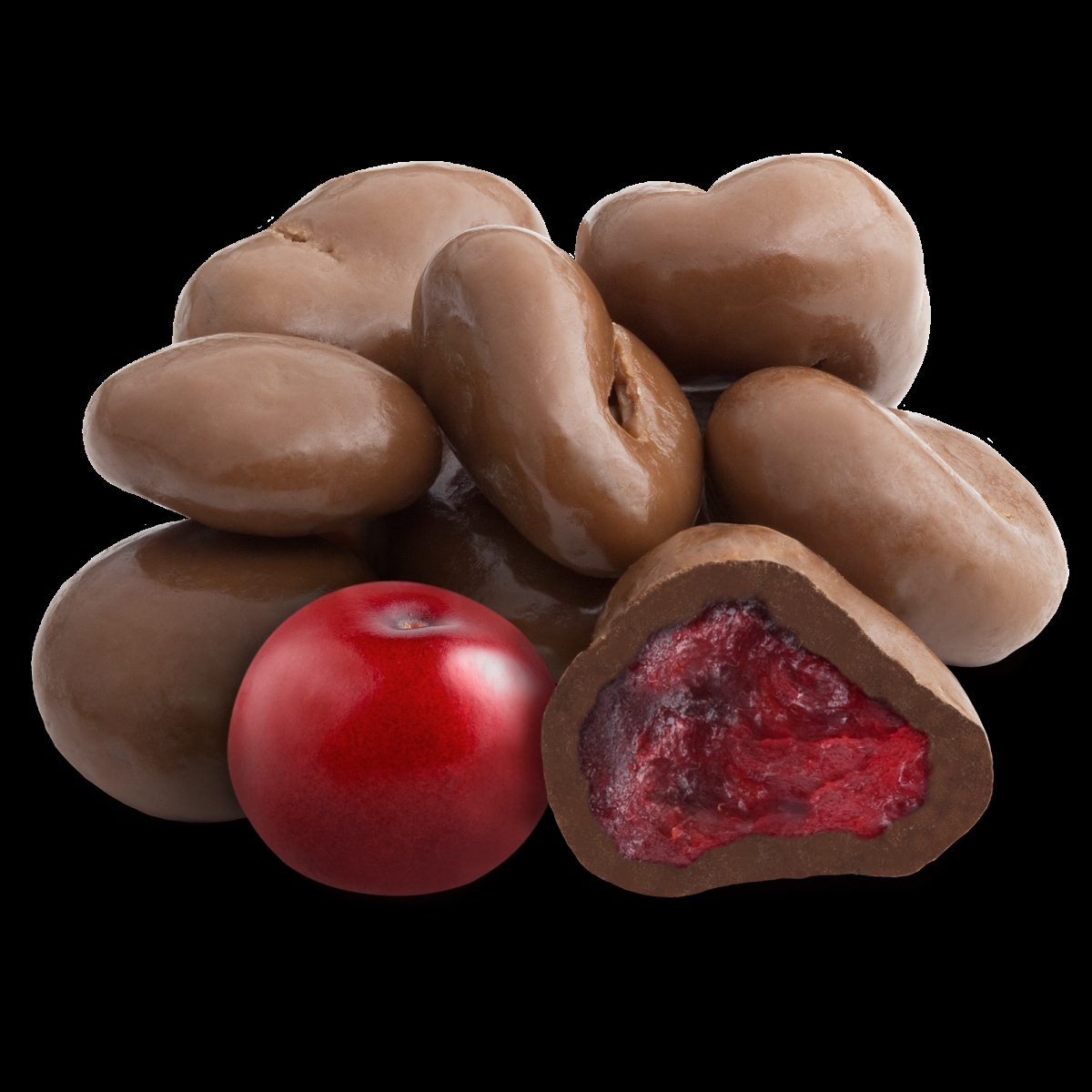 201007 11 lbs Milk Chocolate Dried Cranberries