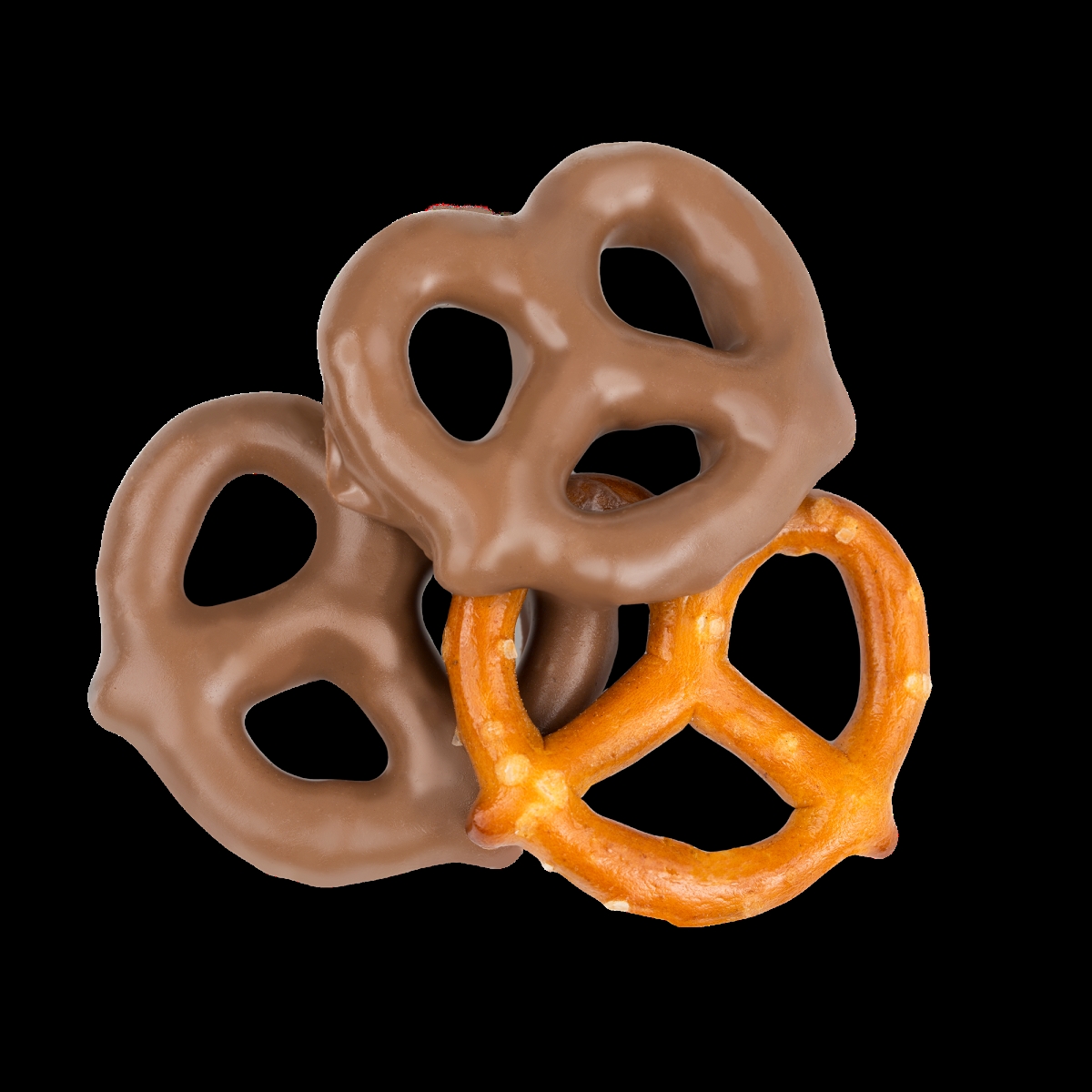 201012 11 lbs Milk Chocolate Pretzels