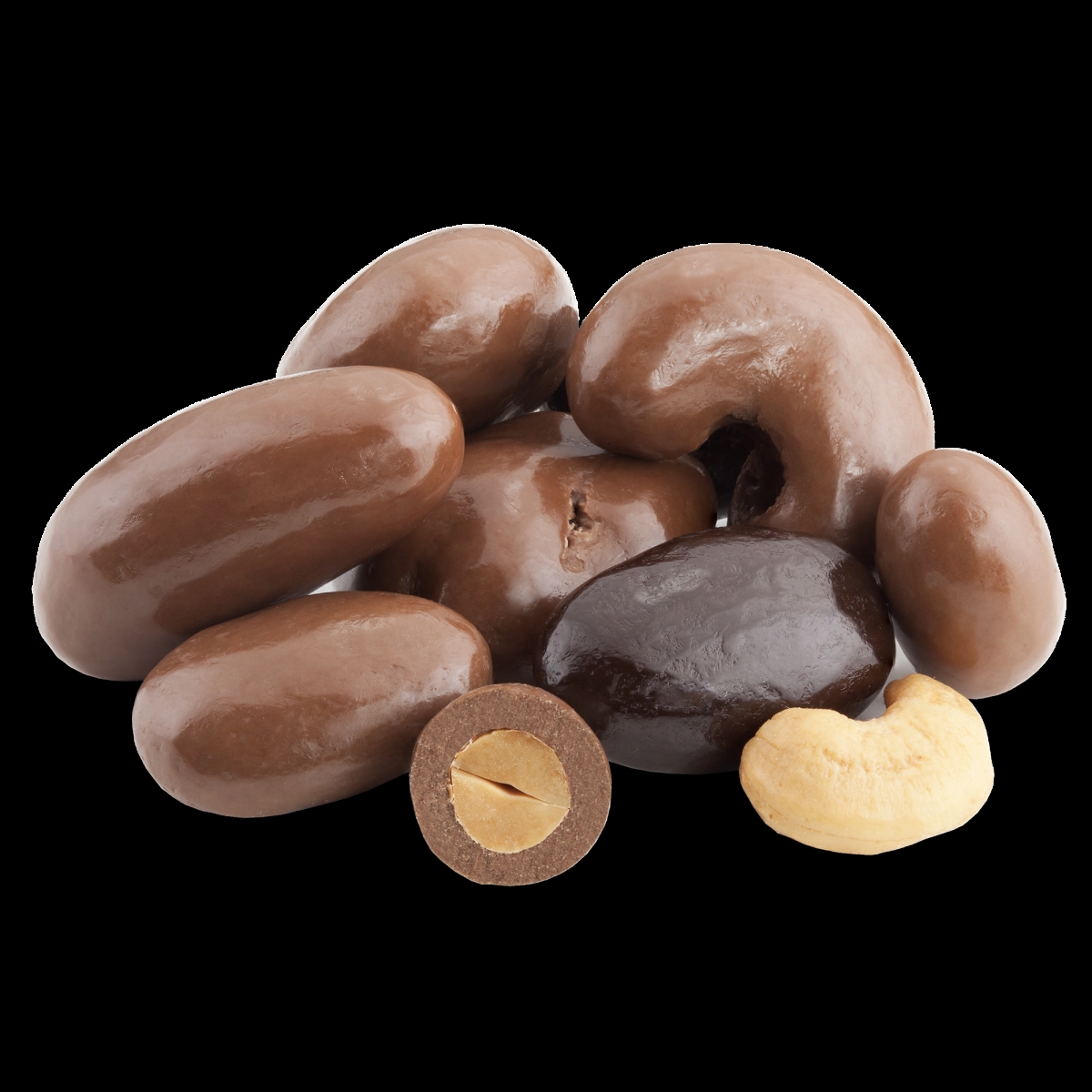 201013 11 lbs Milk & Dark Chocolate All Nut Bridge Mix