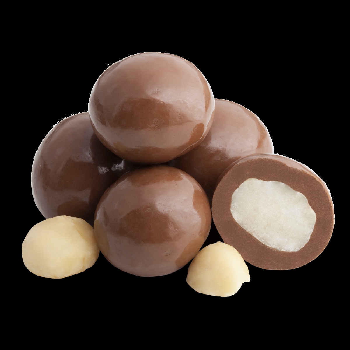 201014 10 lbs Milk Chocolate Macadamia Nuts