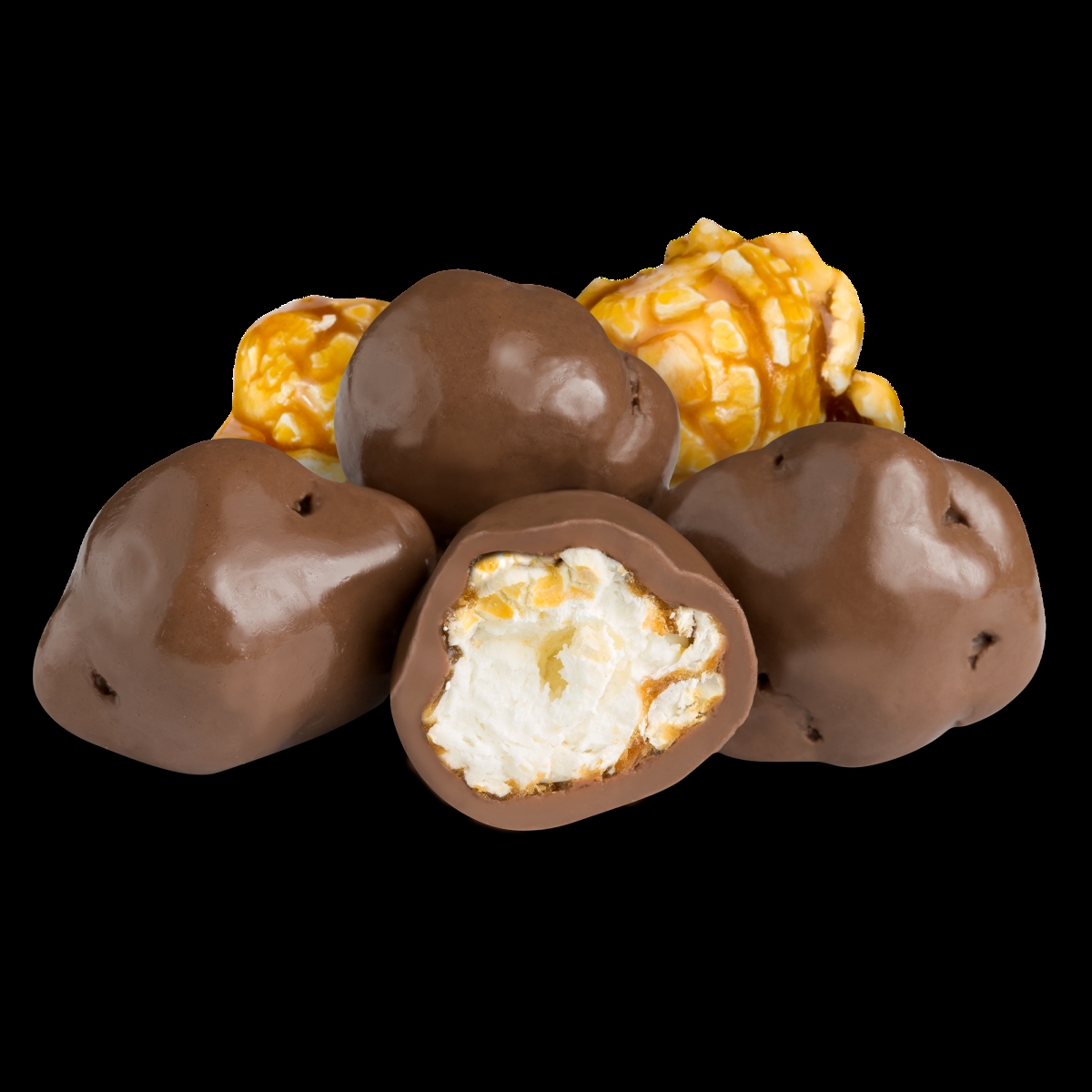 201019 16 lbs Milk Chocolate Caramel Corn