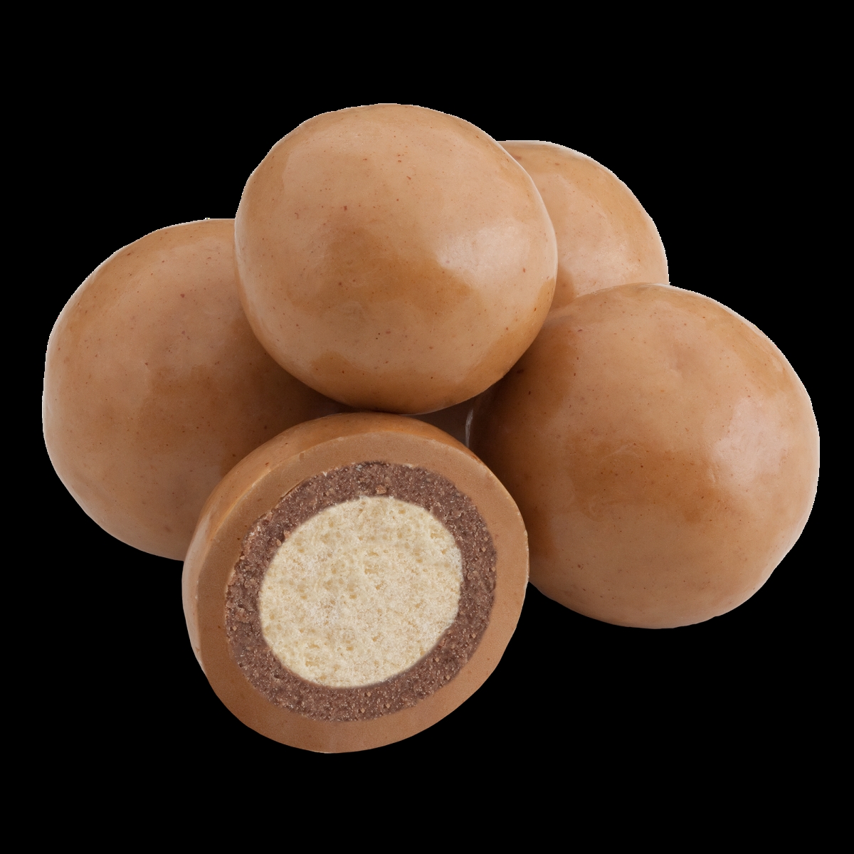 201036 11 lbs Peanut Buttery Milk Chocolate Malt Balls