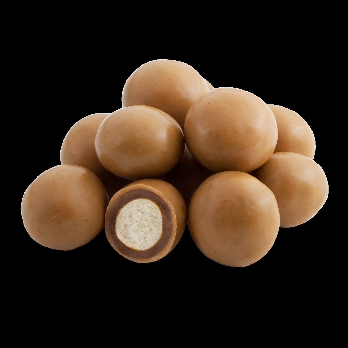 201040 11 lbs Peanut Buttery Milk Chocolate Pretzel Ball