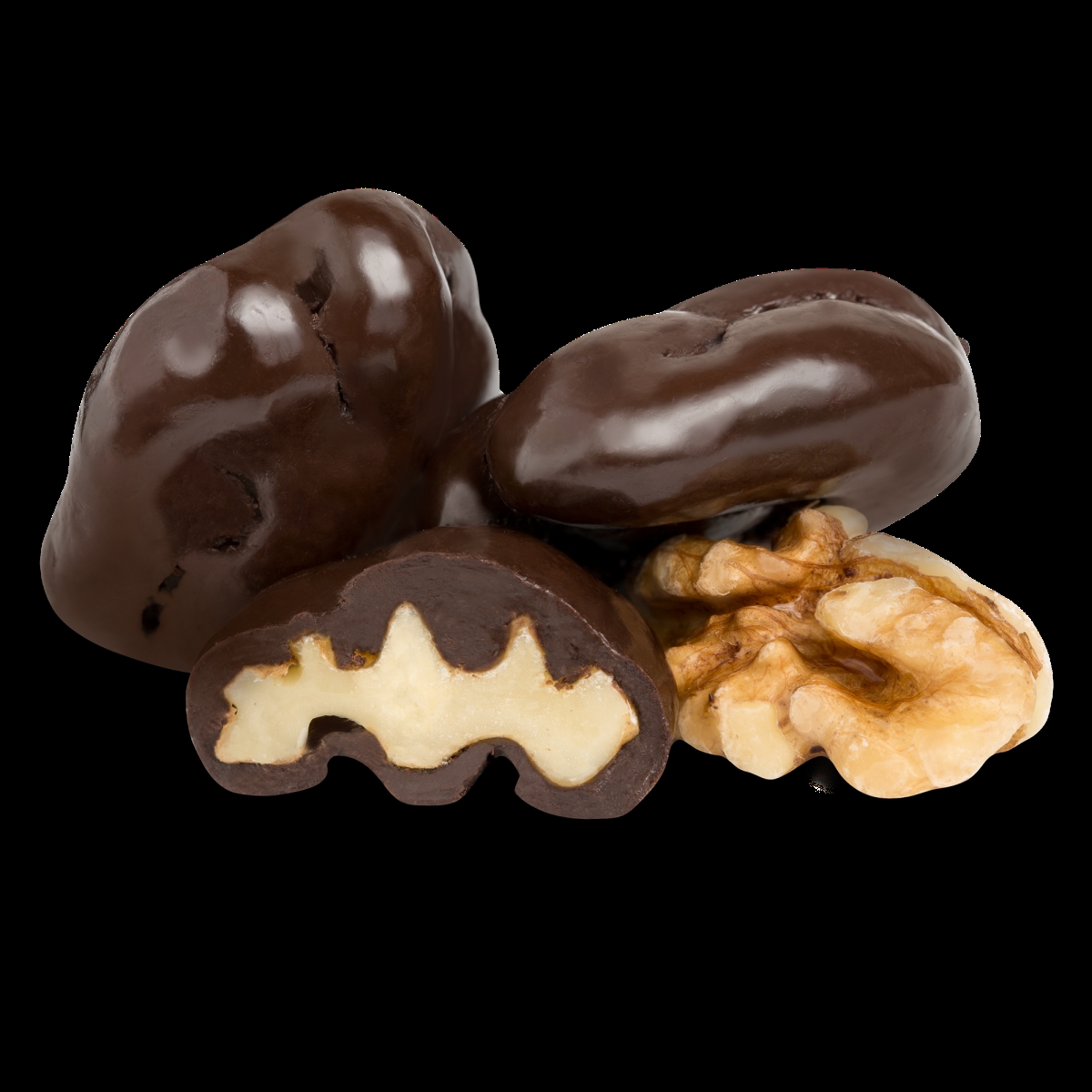 202002 11 lbs Dark Chocolate Walnuts
