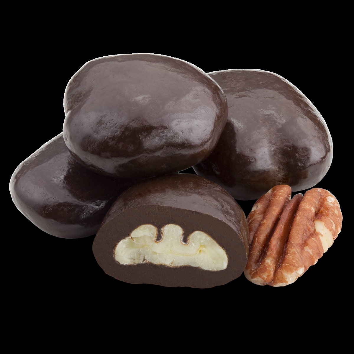 202005 11 lbs Dark Chocolate Gran Marnier Pecans