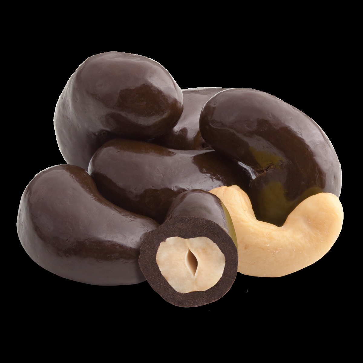 202008 11 lbs Dark Chocolate Cashews